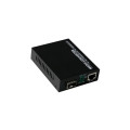 Usine fournissent directement 10/100 / 1000M simplex Bi-direction 1 fibre 1 ethernet media converter SFP